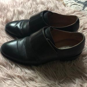 & other stories black leather shoes/loafer